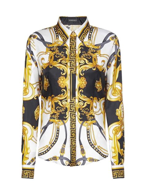 versace fitted shirts for men.